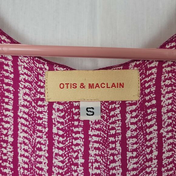 Otis & Maclain Womens Pink Sleeveless Scoop Neck Front Pocket Tank Top Sz Small - Picture 5 of 7